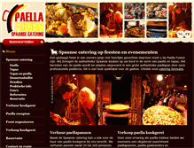 Tablet Screenshot of paellafusion.be